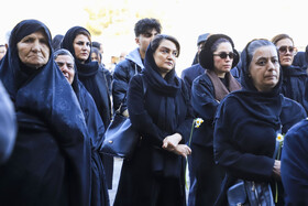 مراسم تشییع پیکر استاد مهدی ثانی پدر معنوی تئاتر کرمان