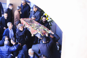 مراسم تشییع پیکر استاد مهدی ثانی پدر معنوی تئاتر کرمان